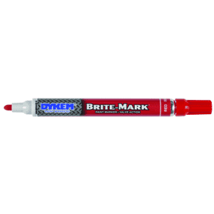Brite-Mark Paint Marker - Oil Based - Red